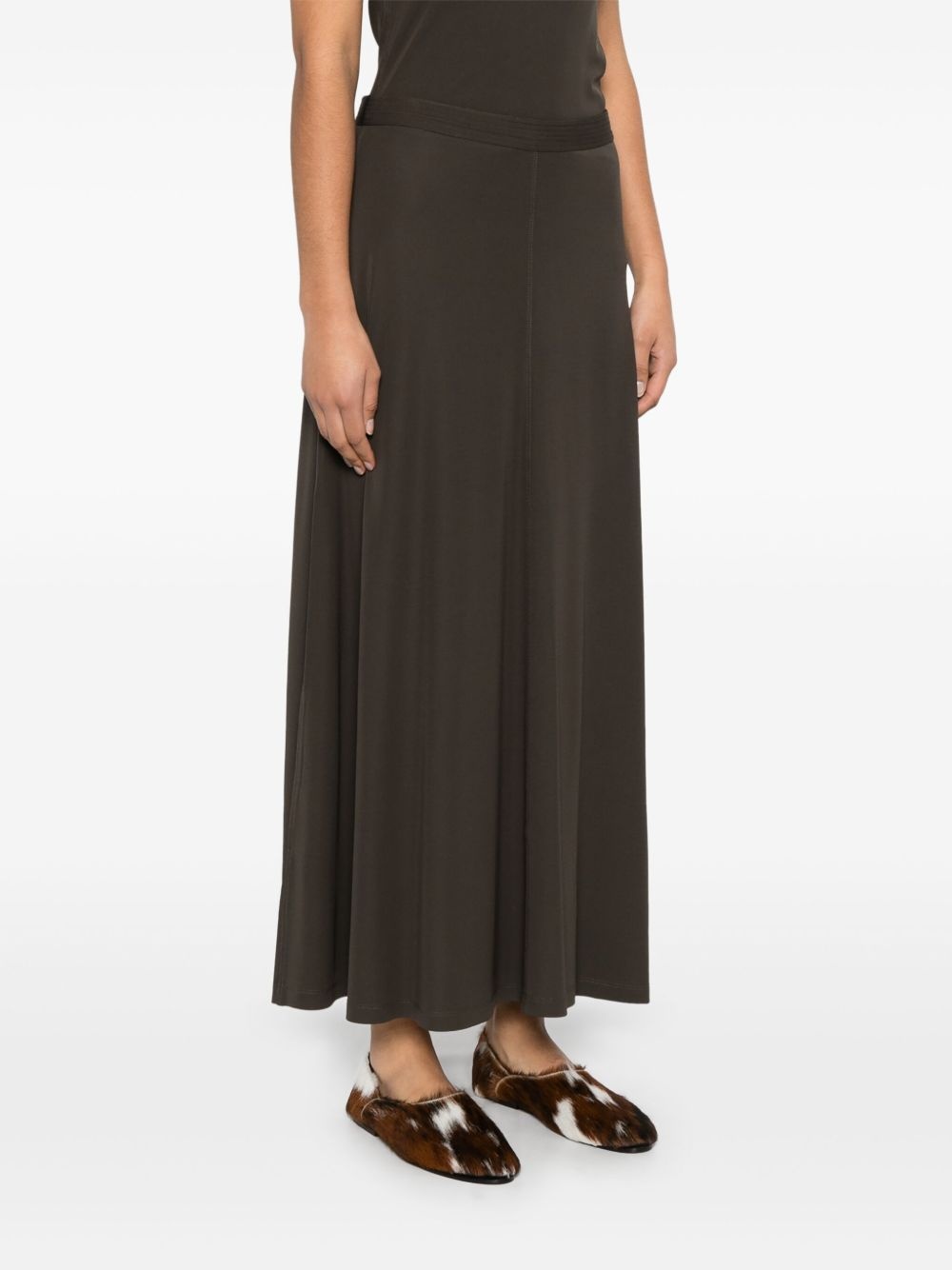jersey maxi skirt - 3