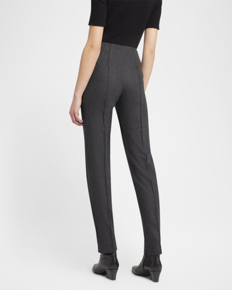 GIORGIO ARMANI Cashmere Flannel Slim-Leg Ankle Trousers outlook