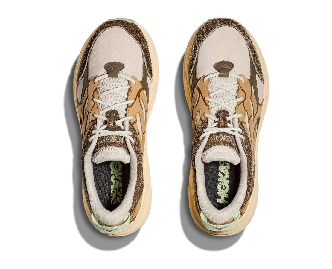 HOKA ONE ONE Clifton L Suede 'Oat Milk Pollen' 1150910-OLL - 3