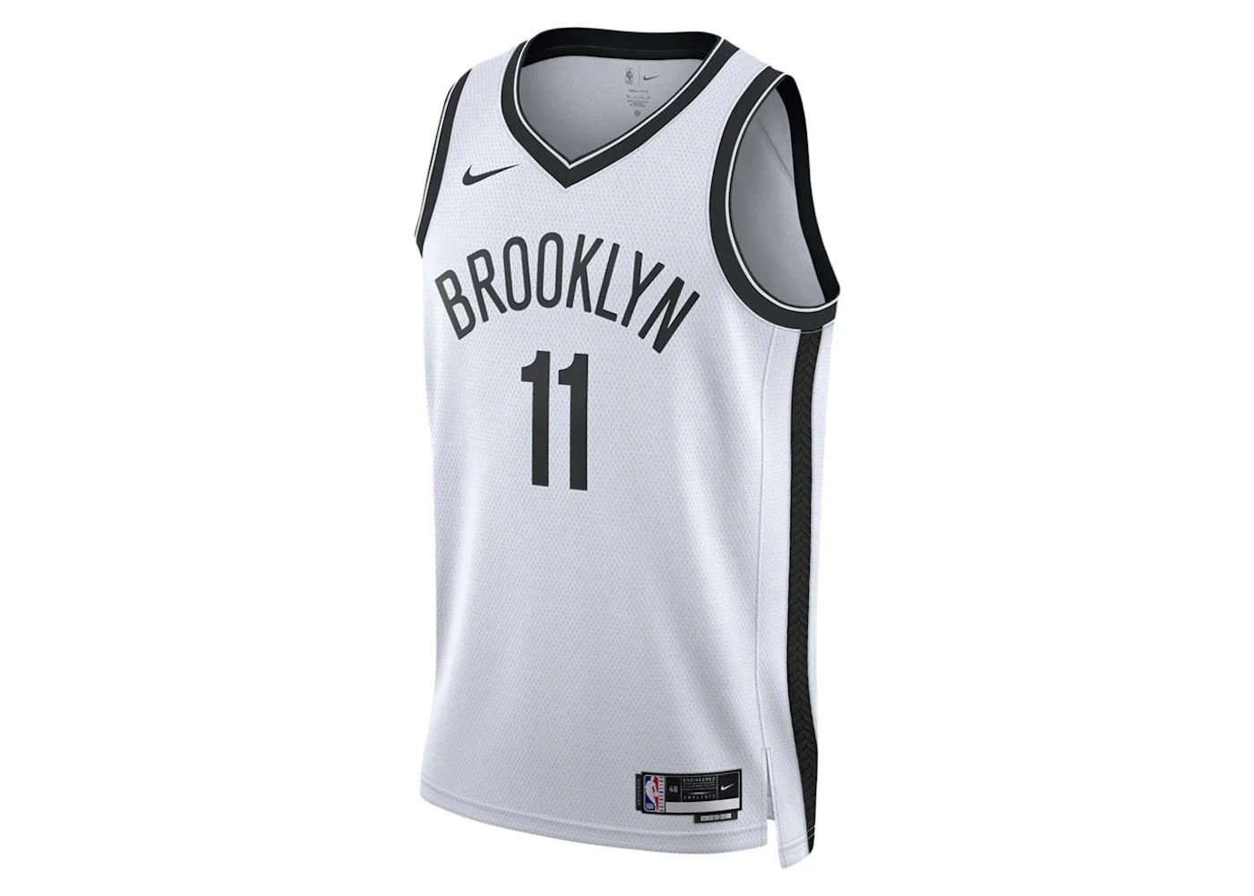 Nike NBA Brooklyn Nets Kyrie Irving Association Edition 2023/24 Jersey Cloud White/Core Black - 1