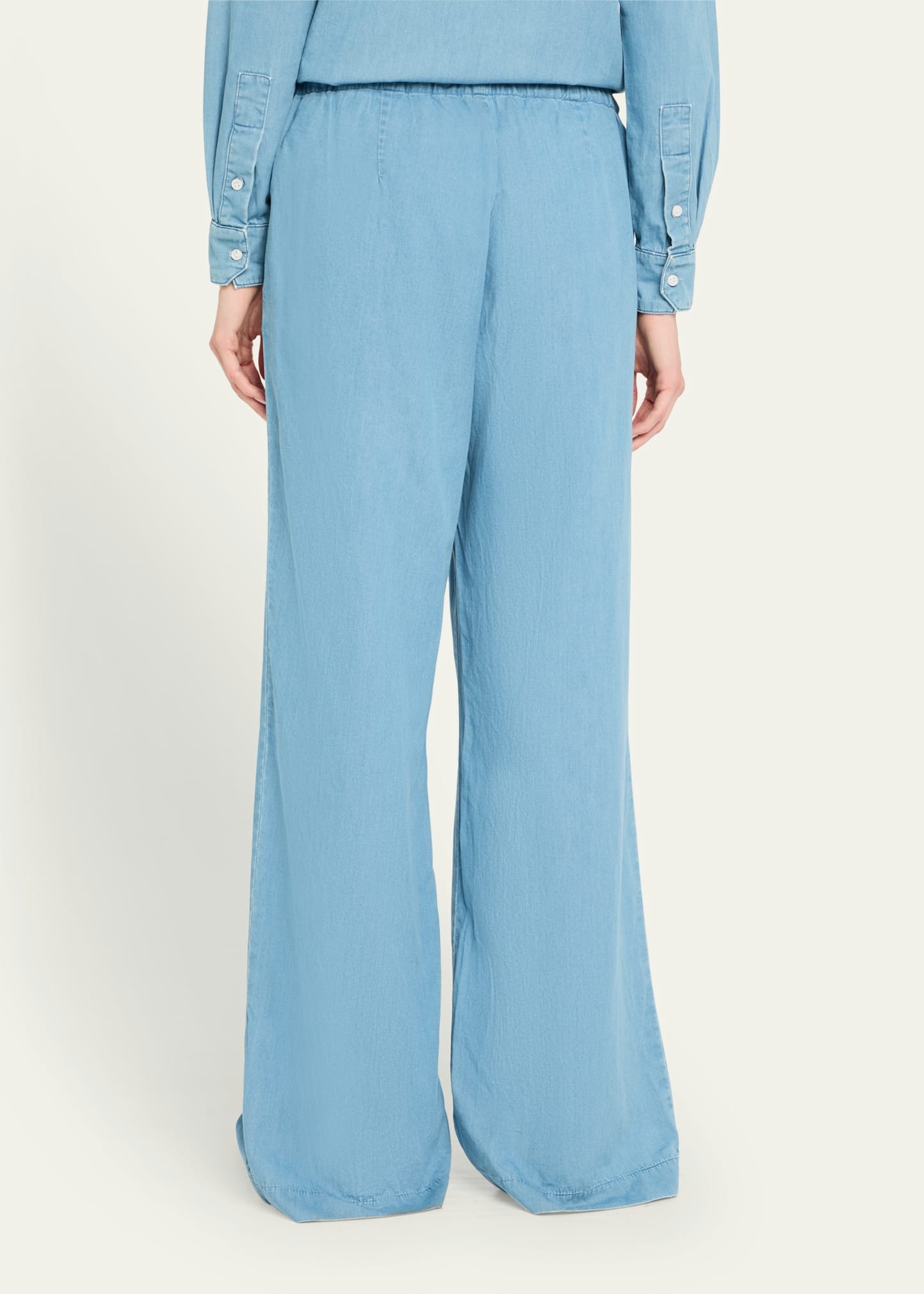 Kauai Chambray Drawstring Pants - 3