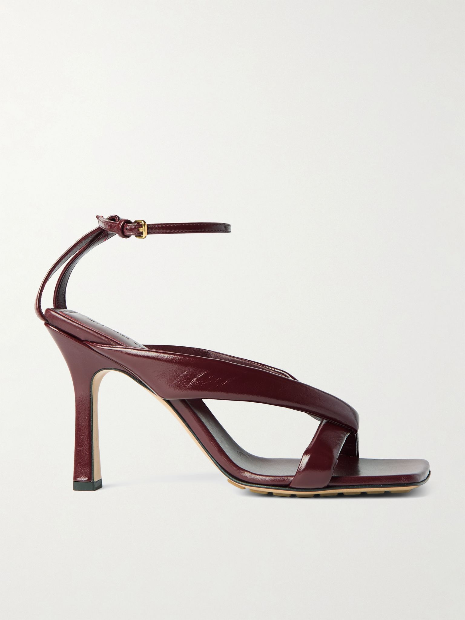 Riva padded leather sandals Red - 1