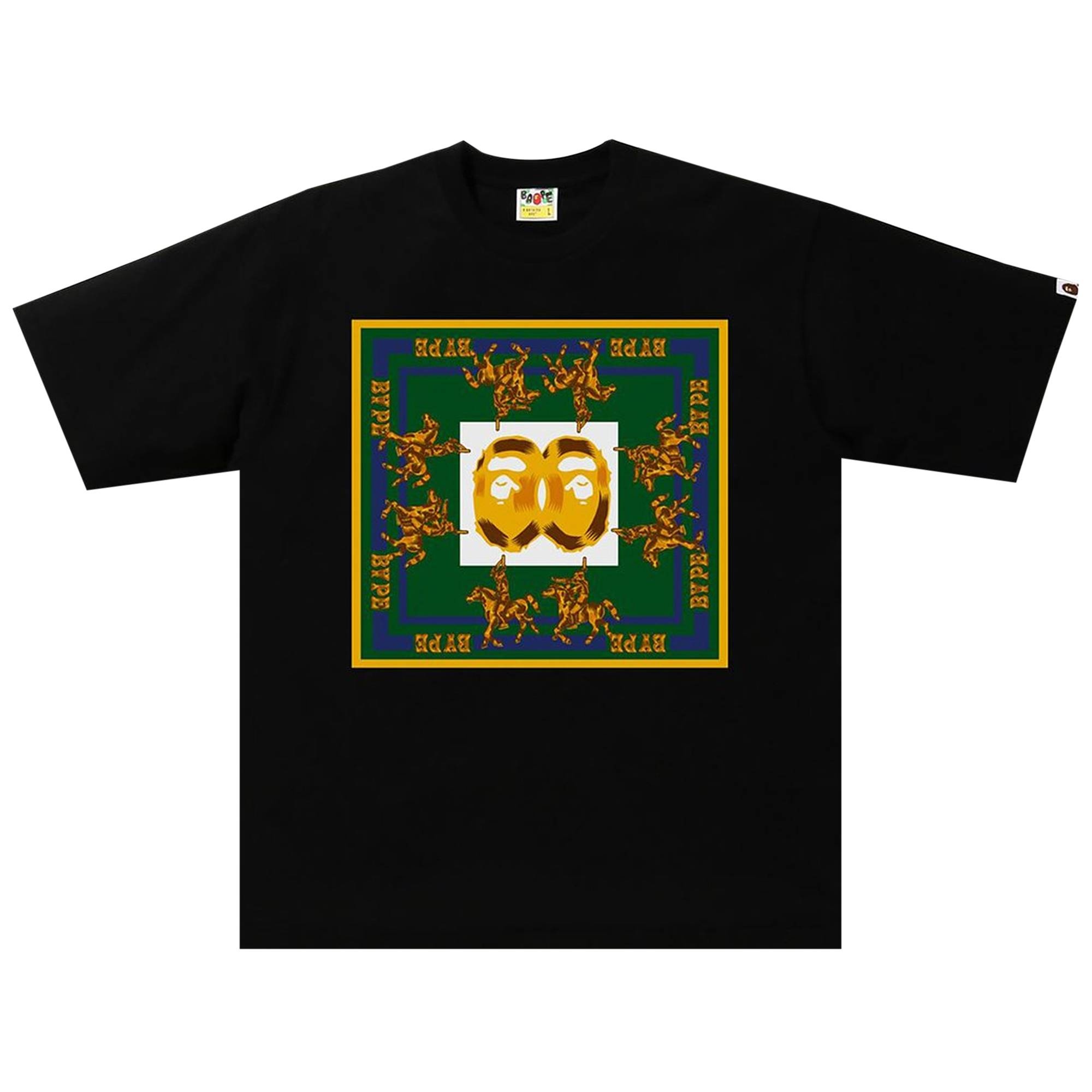 BAPE Double Ape Head RLX Tee 'Black' - 1