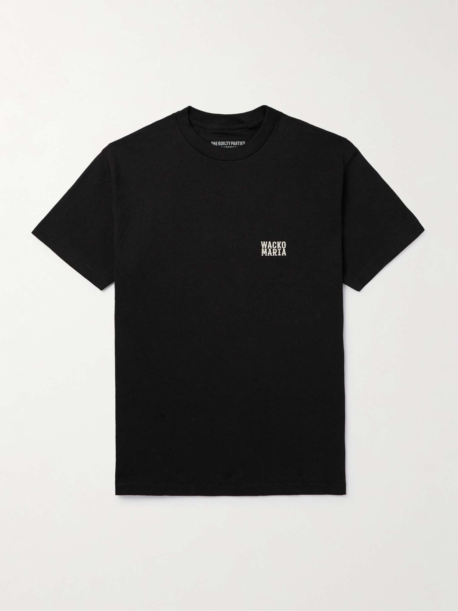 + Tim Lehi Logo-Embroidered Printed Cotton-Jersey T-Shirt - 1