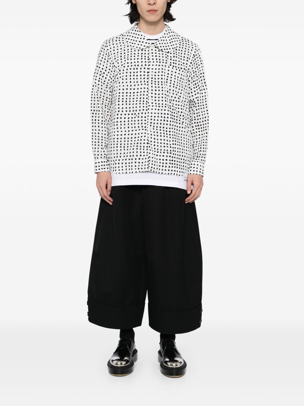 Filip Pagowski polka-dot shirt - 2
