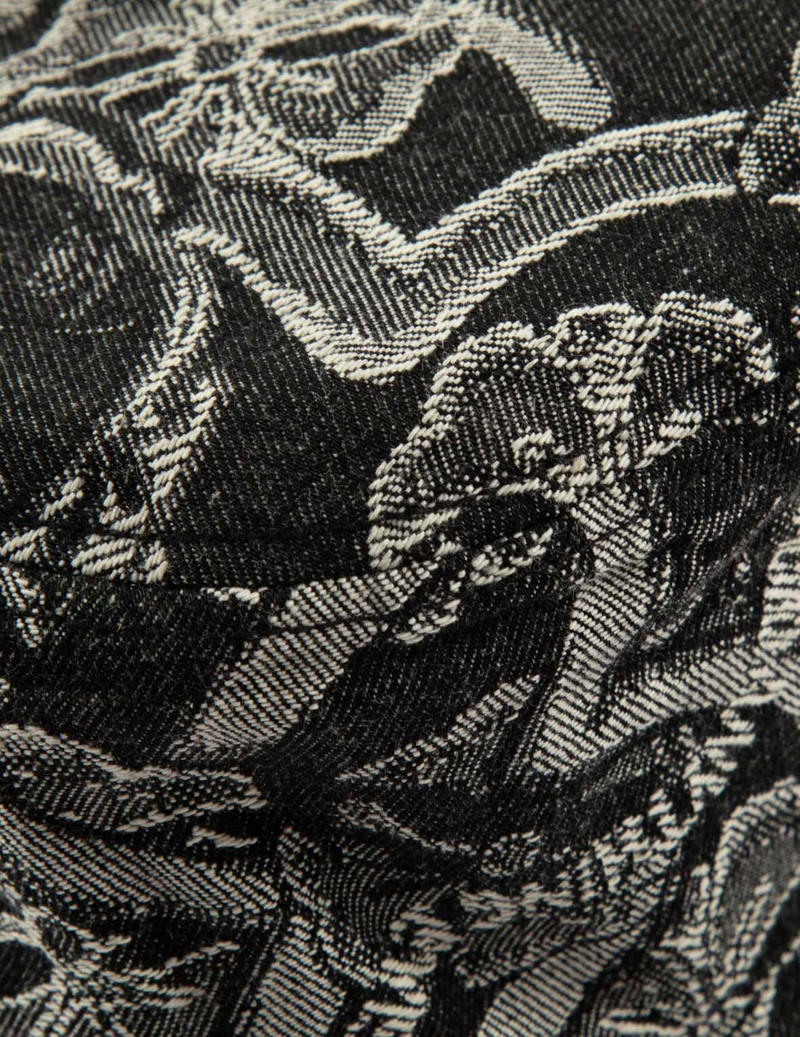 SEAGULL AND KAMON JACQUARD REVERSIBLE BUCKET HAT 10