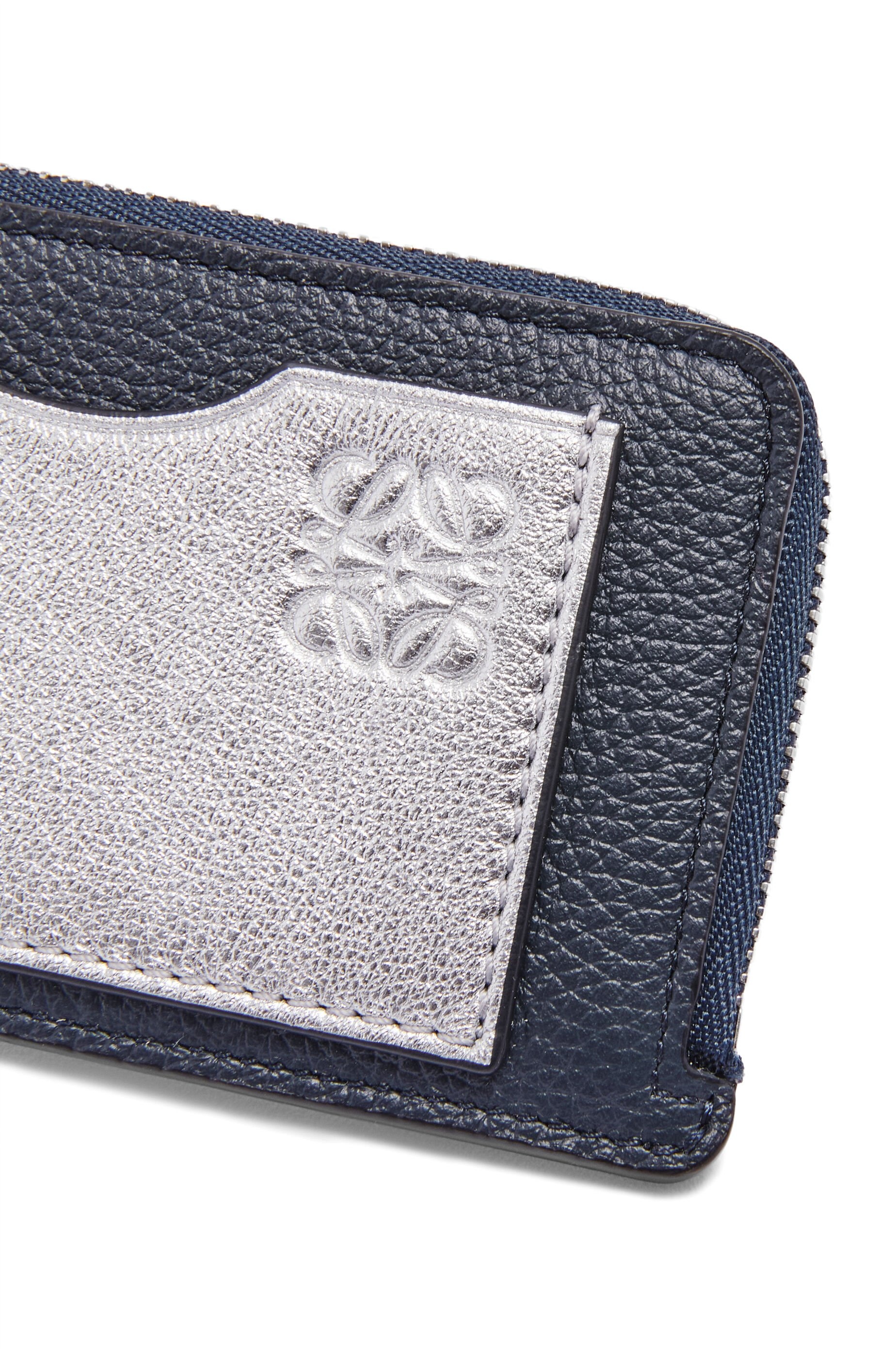 Coin cardholder in soft grained calfskin - 4