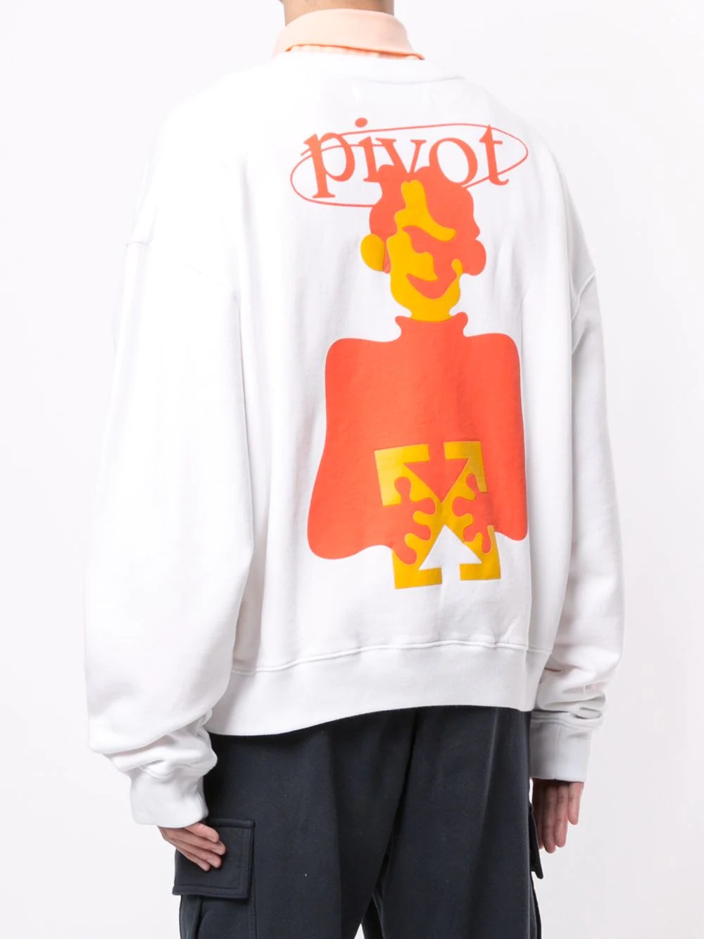 graphic-print sweatshirt - 4