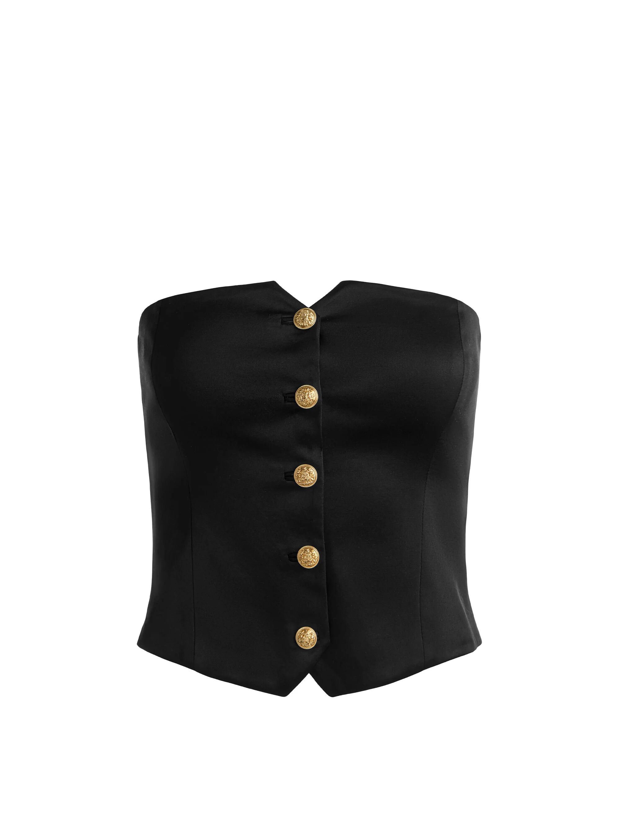 KELCEY STRAPLESS VEST - 1