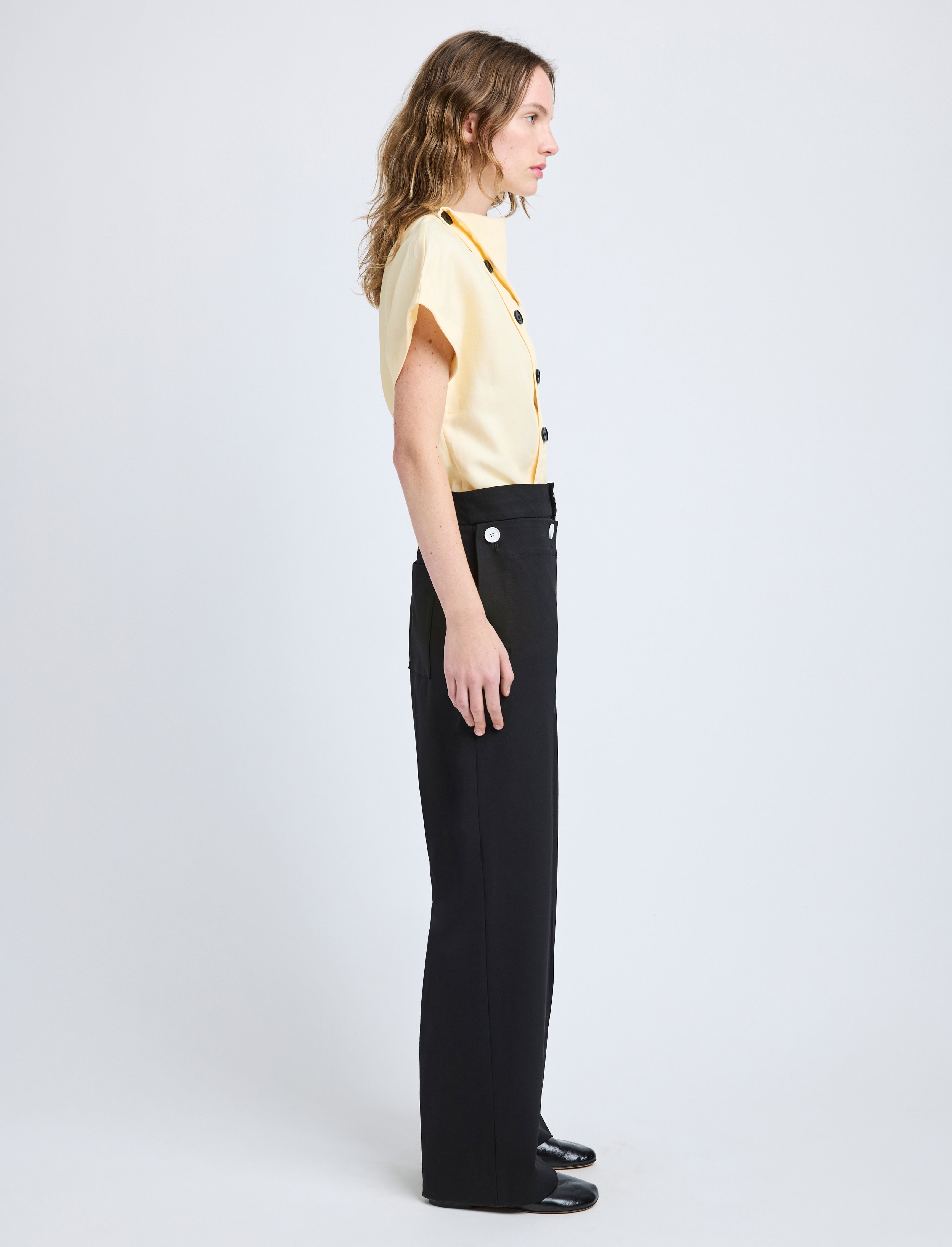 Zion Top in Linen Viscose - 4