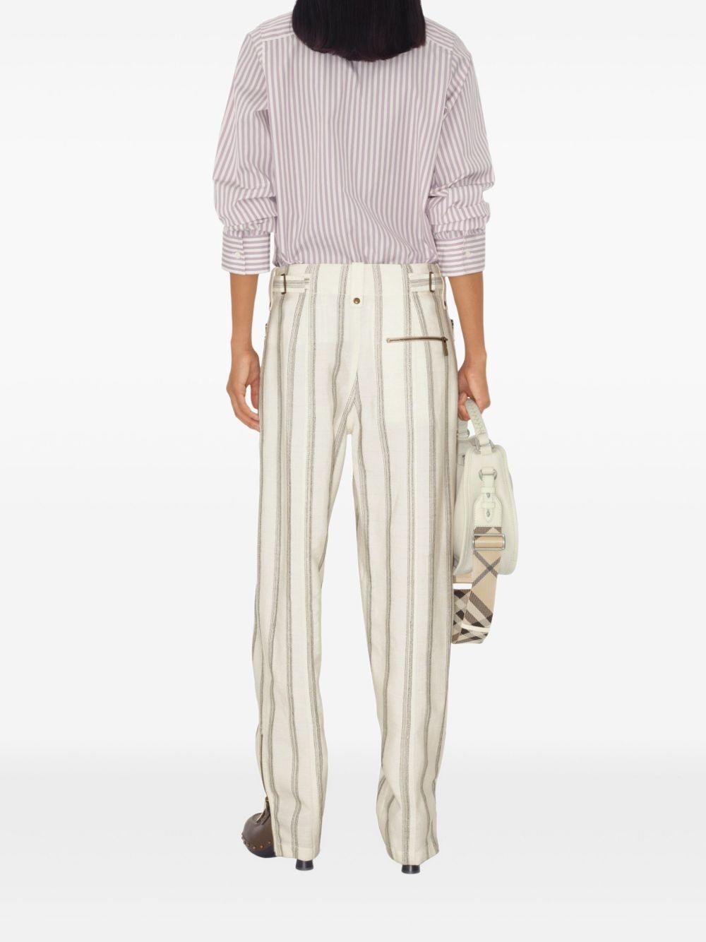 striped cotton shirt - 4