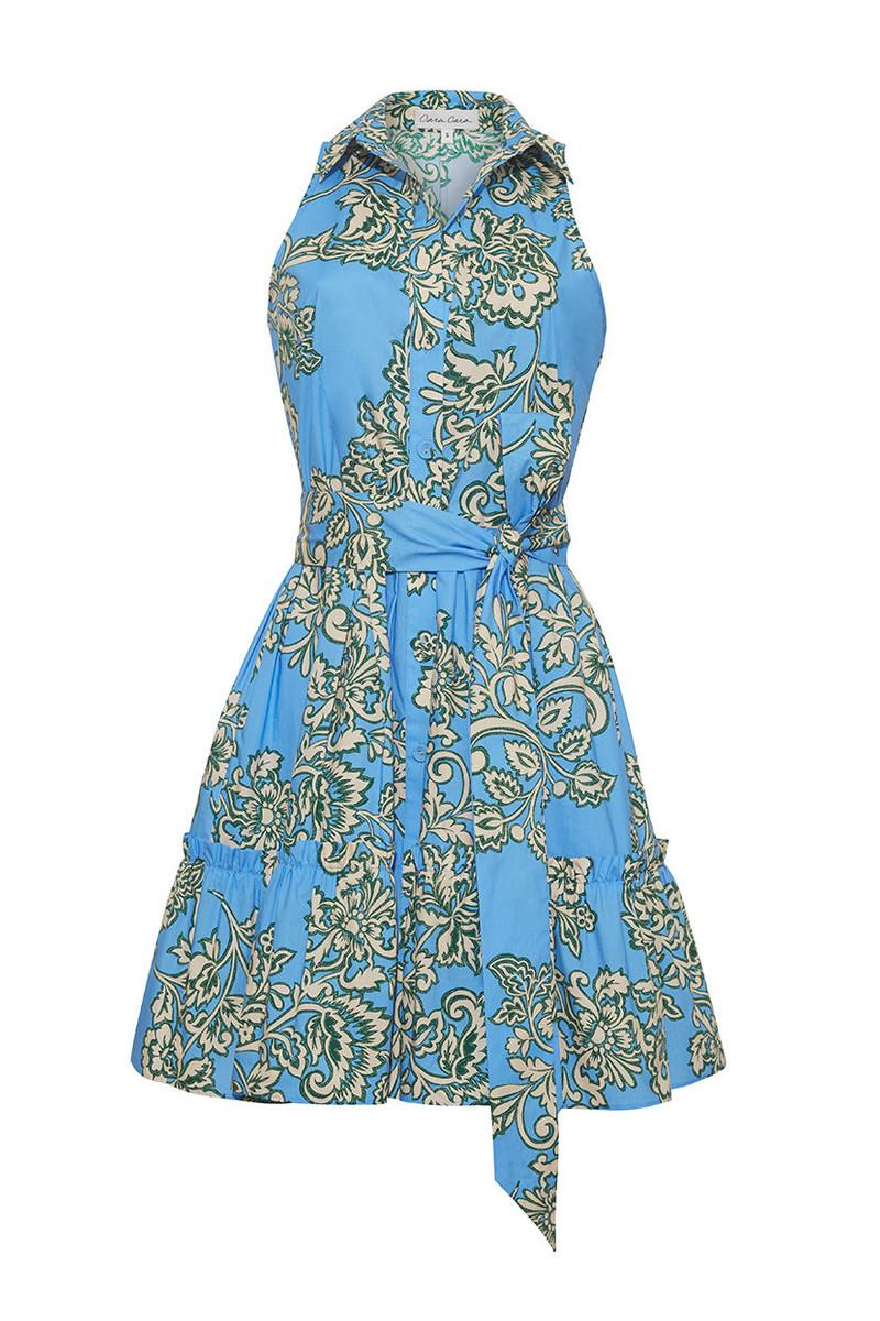 Hannah Dress Collared Mini Dress with a Chic Button-Down Bodice 1