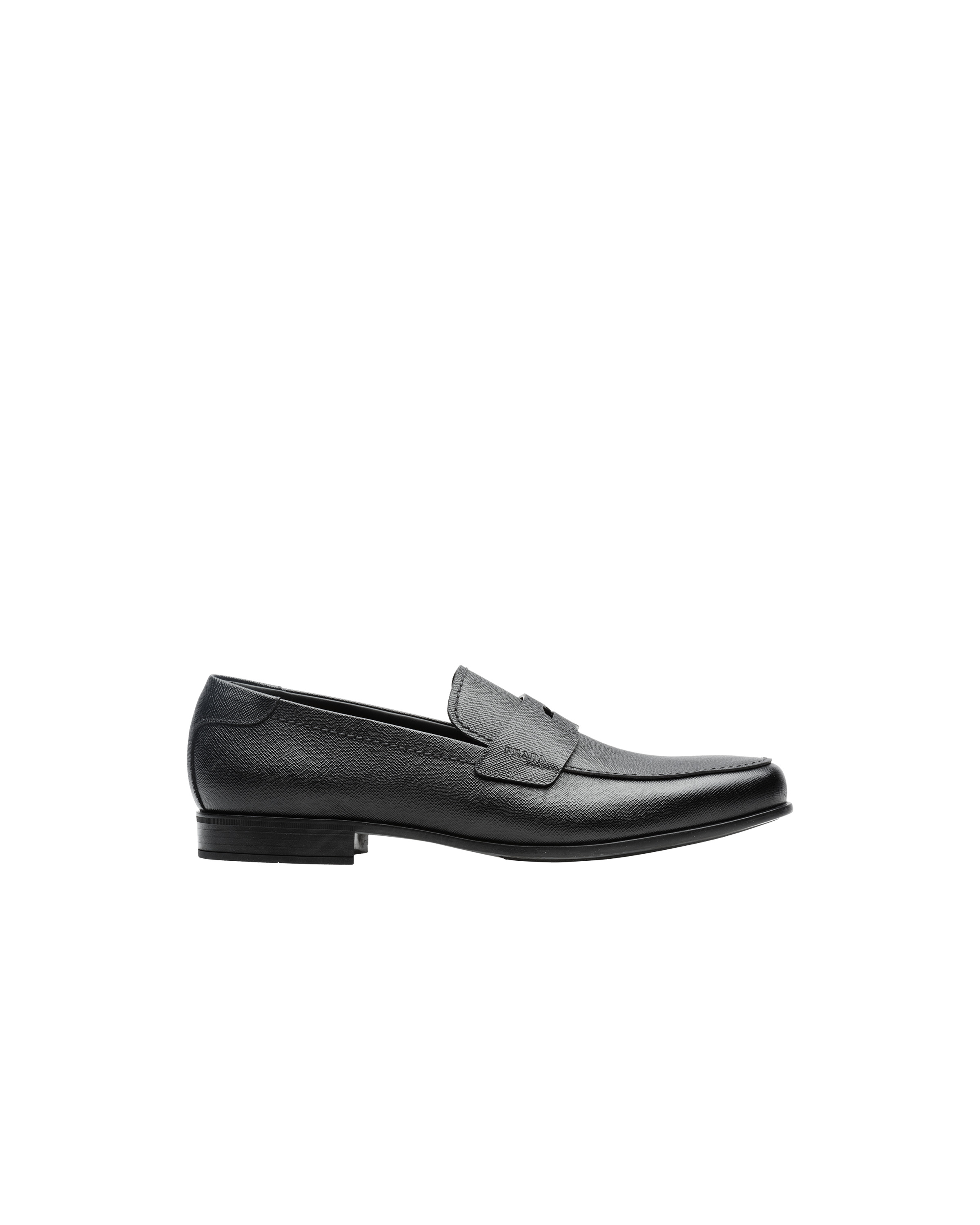 Saffiano leather loafers - 2