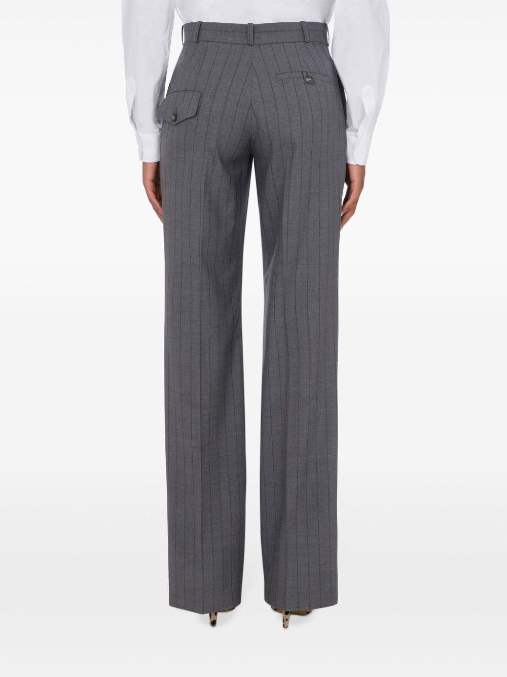 pinstriped trousers - 3