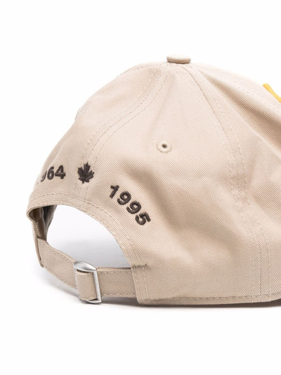 DSQUARED2 logo-patch baseball cap outlook