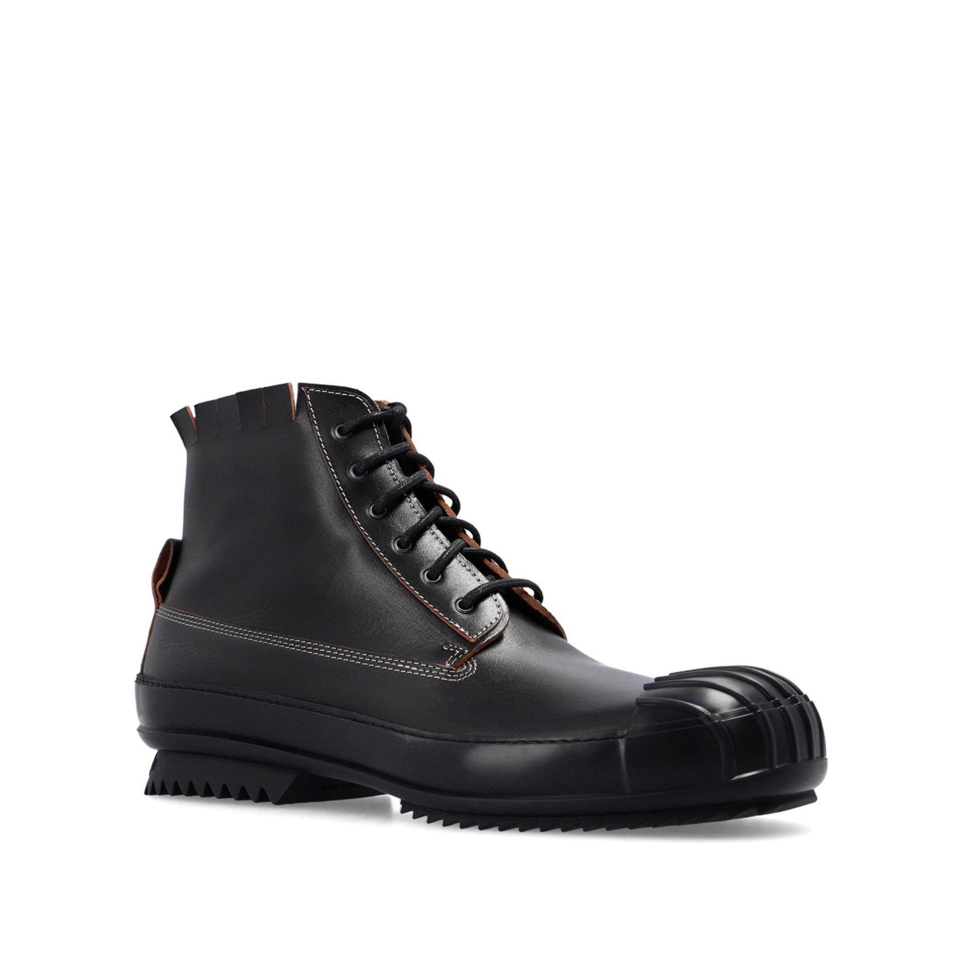 Maison Margiela Leather High-Top Sneakers Men - 2