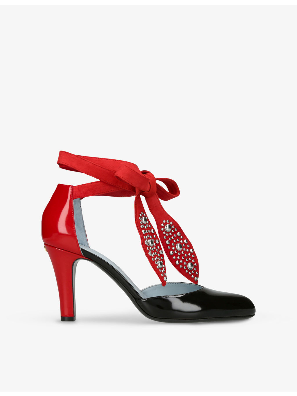 FolieFoliage Dorsay 85 Leather Heeled Sandals - 1