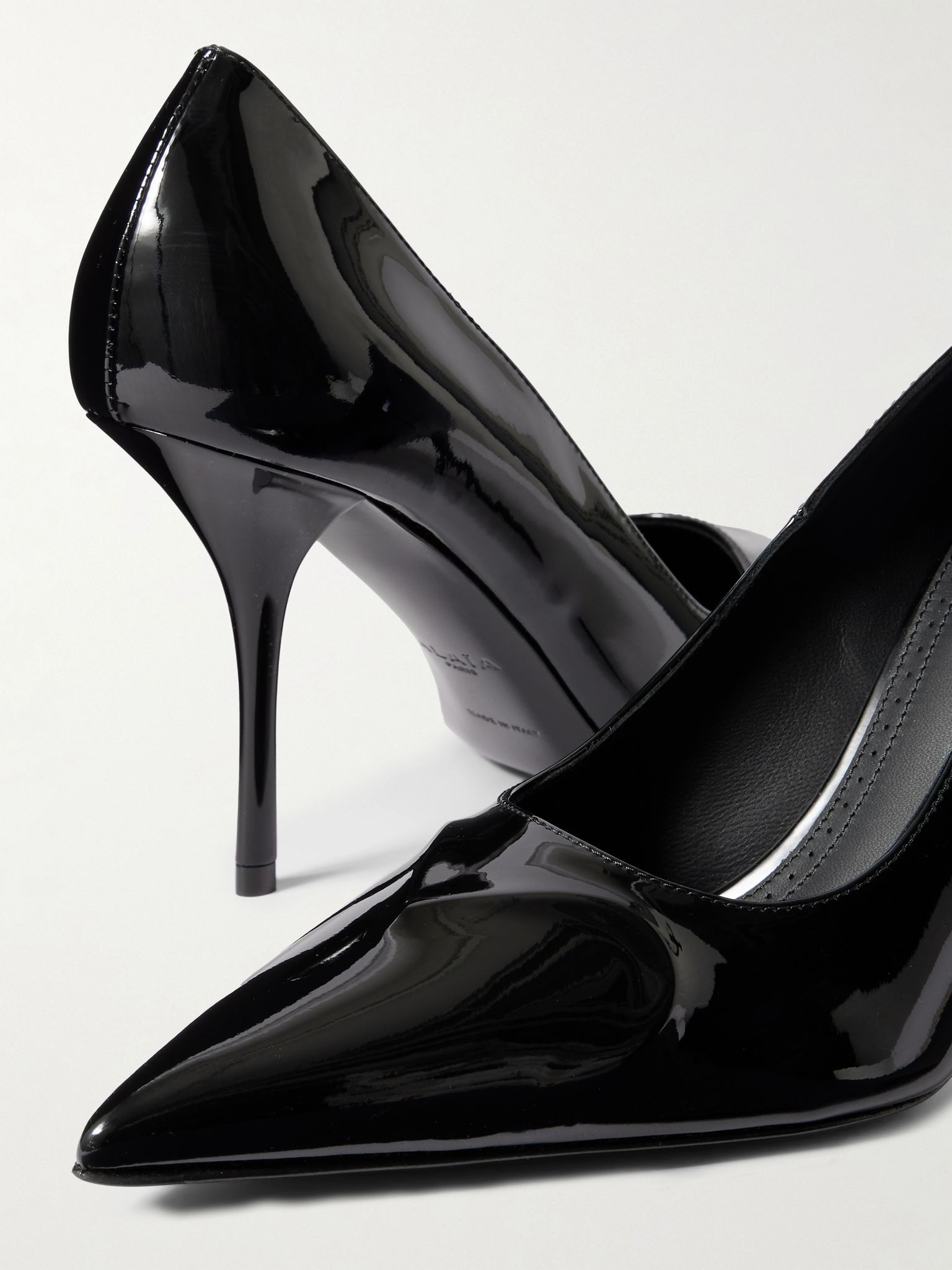 90 patent-leather pumps Black - 4