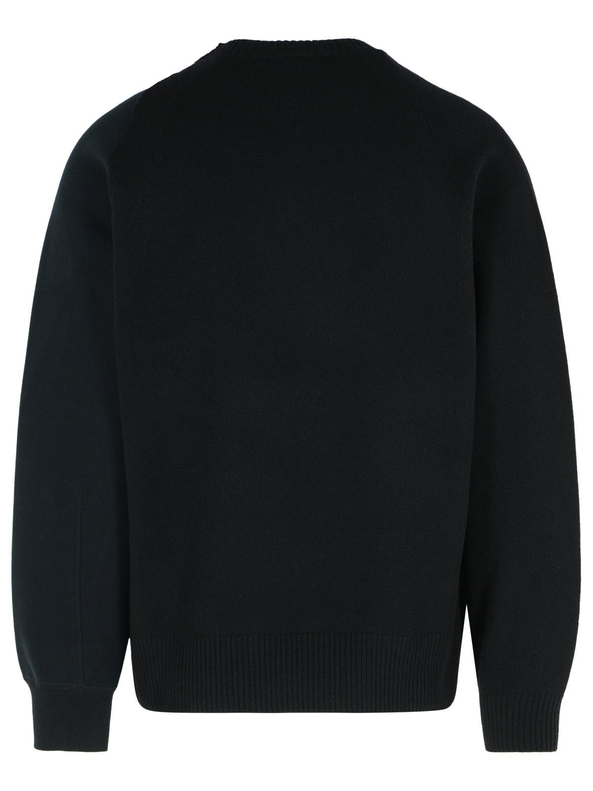 Sacai Black Wool Sweater Men - 3