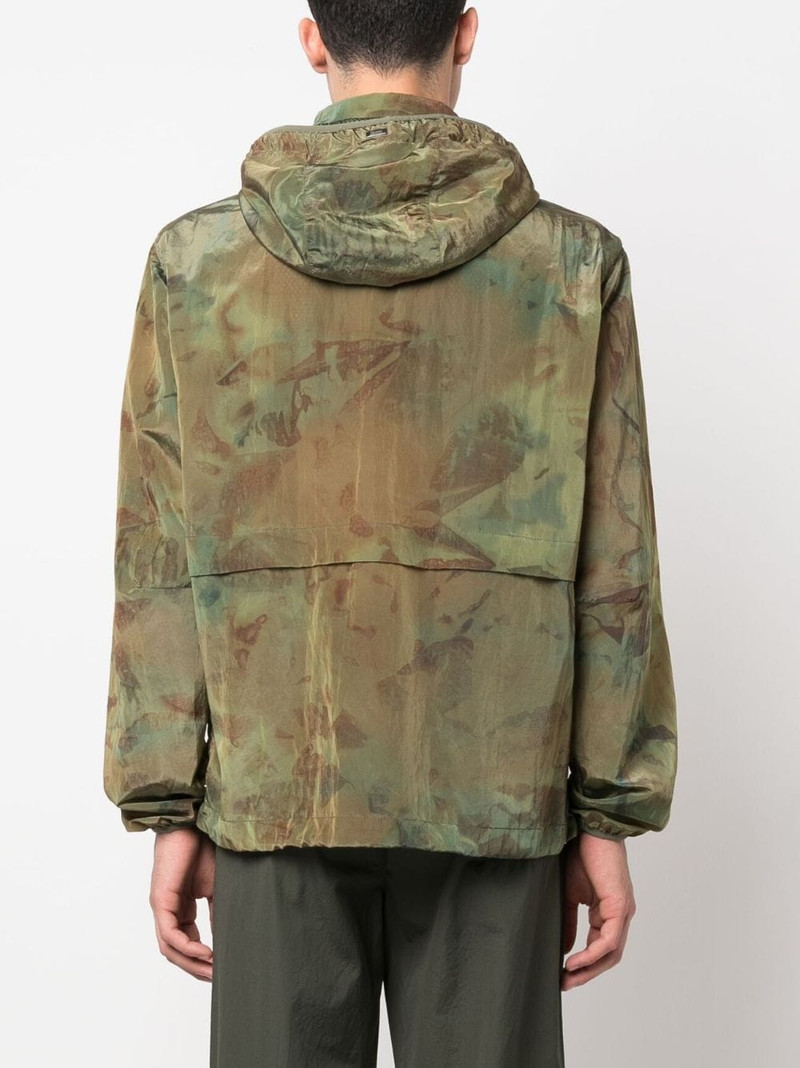 camouflage-pattern hooded bomber jacket 4