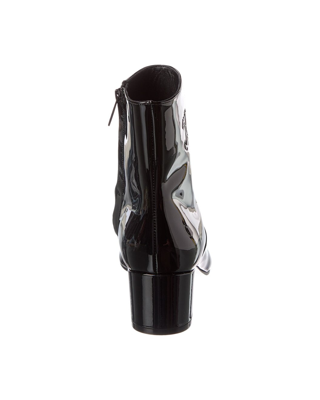CELINE Triomphe Zipped Patent Boot - 3