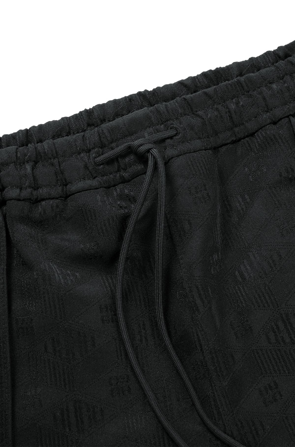 RELAXED-FIT SHORTS WITH GEOMETRIC LOGOS - 6