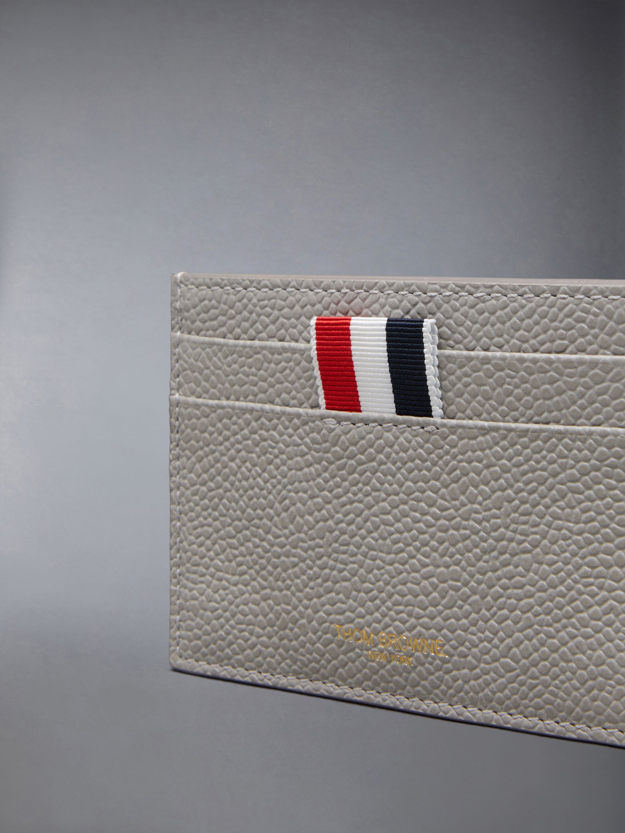 whale-appliqué pebbled cardholder - 4