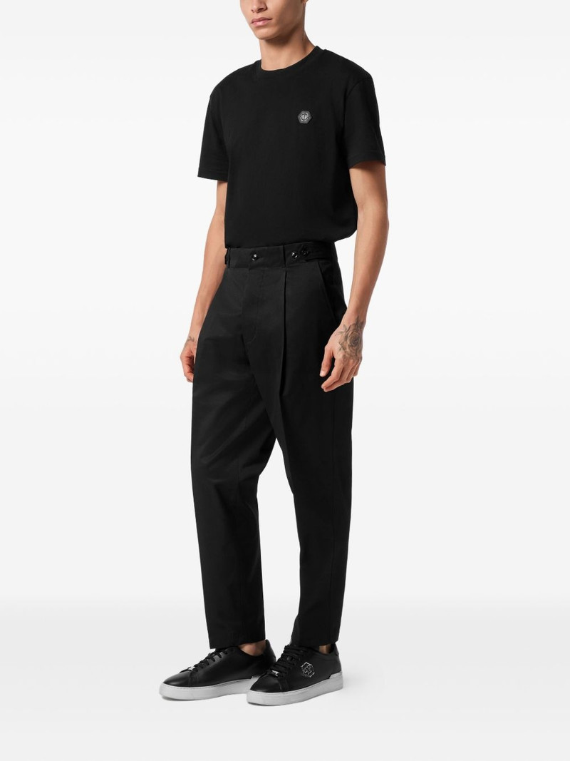 PHILIPP PLEIN tapered chino trousers outlook