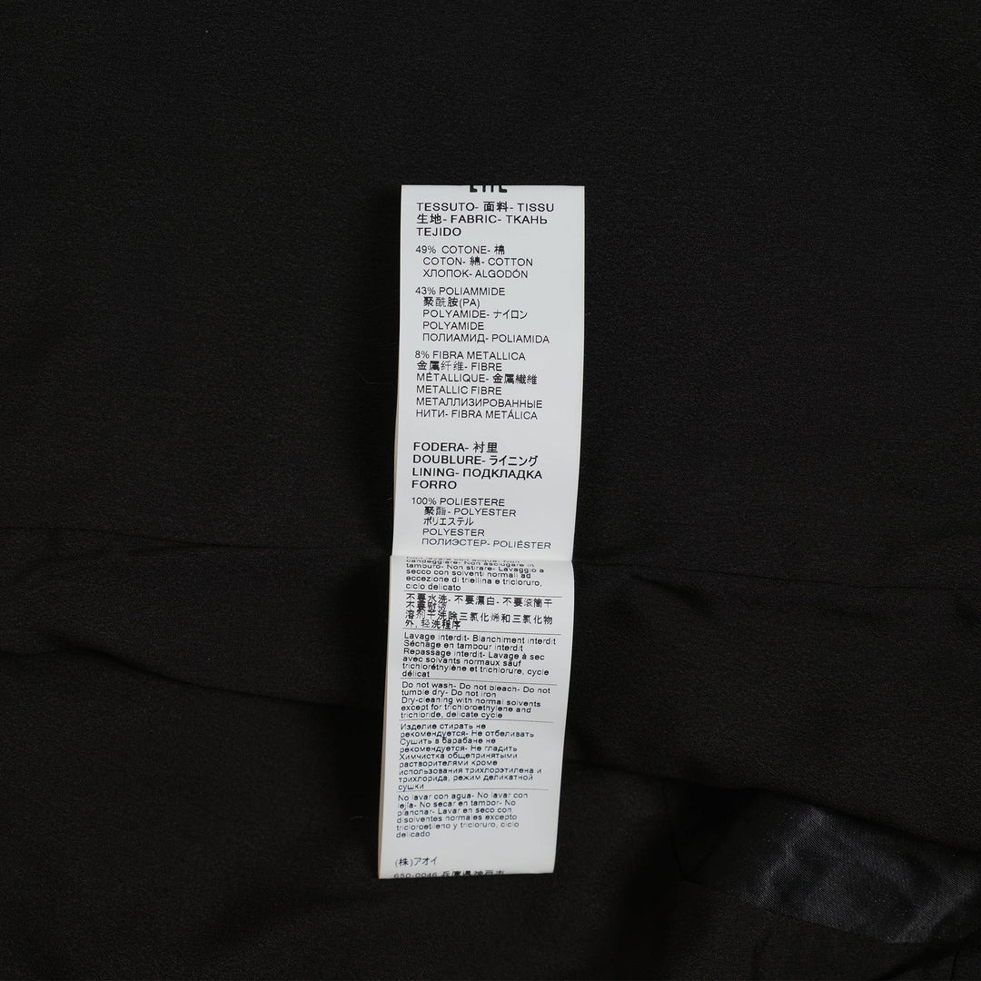 Blusa Diagonal Ribbon Detail Top - 3