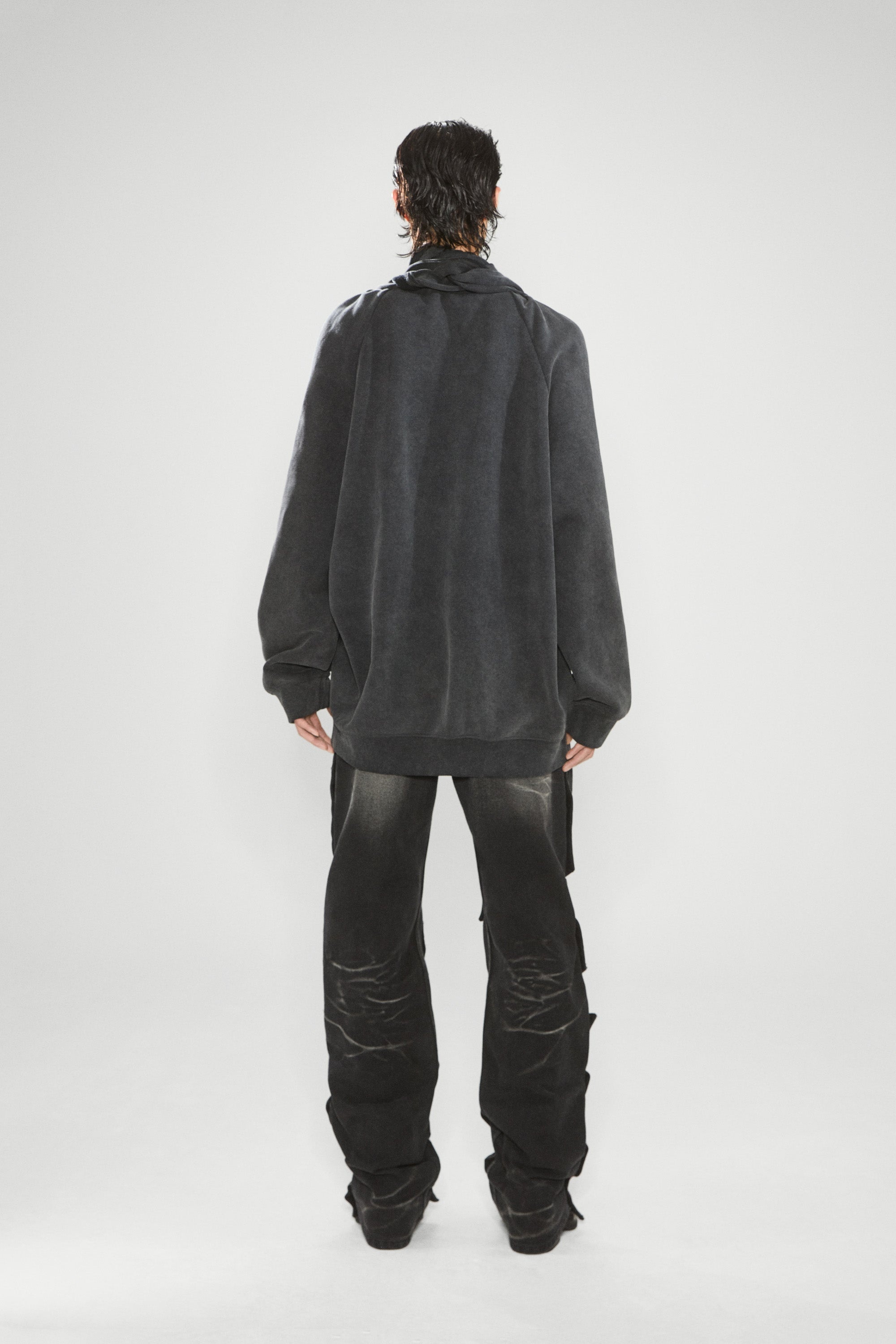 Multiscarf Pinched Logo Sweatshirt - 4