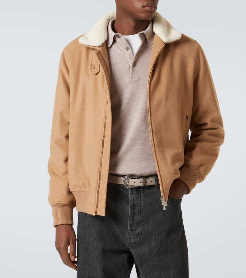 Brunello Cucinelli Suede belt outlook
