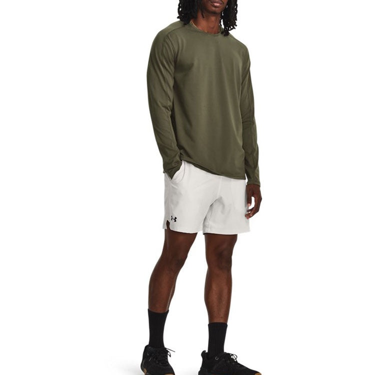 Under Armour Meridian Long Sleeve T-Shirt 'Olive Green' 1379672-390 - 3