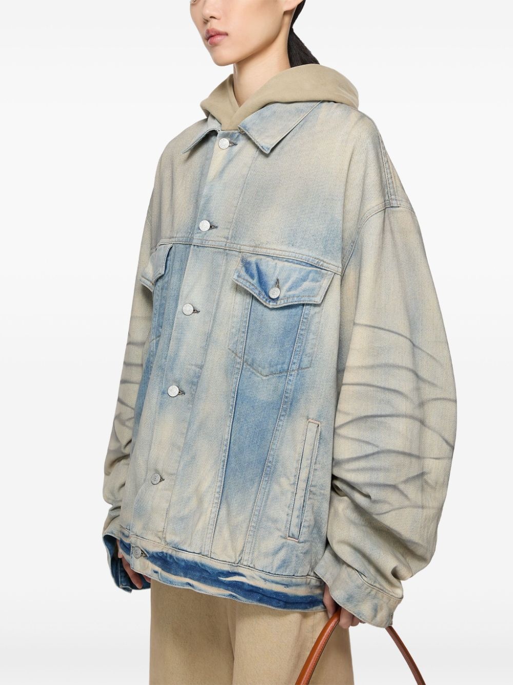 oversized denim jacket - 2