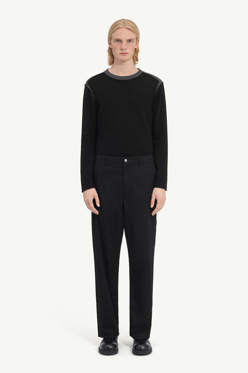 Cotton twill trousers 1