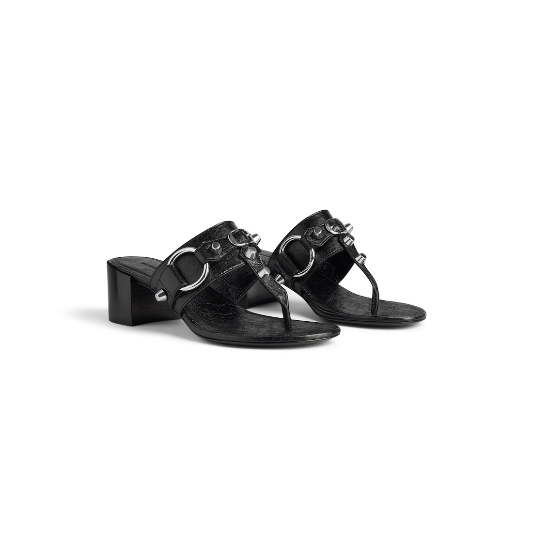 Women's City 50mm Thong  in Black - 2