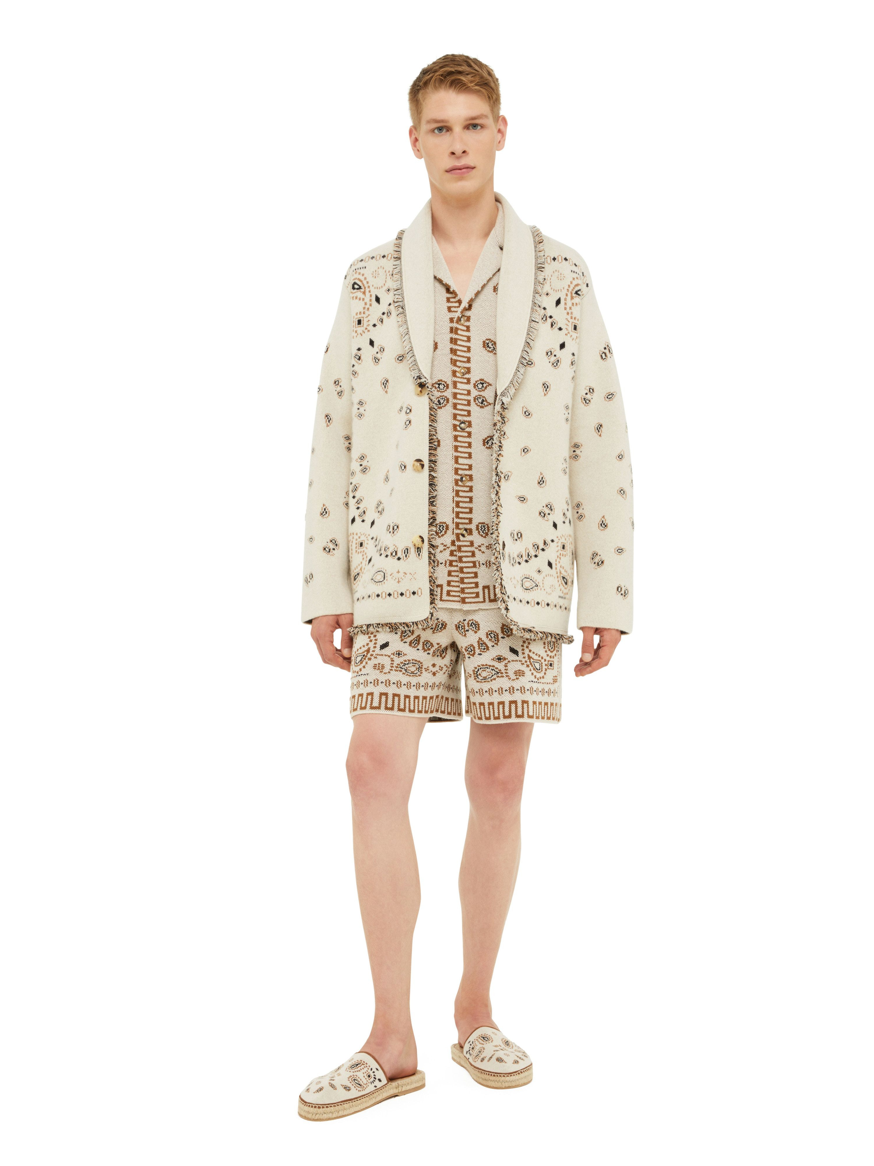 Bandana Jacquard Cardigan - 2