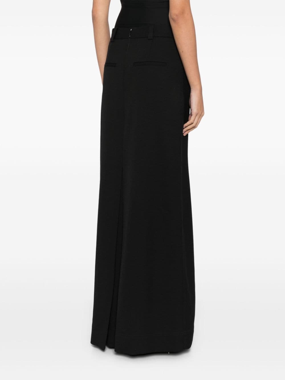box-pleat maxi skirt - 4