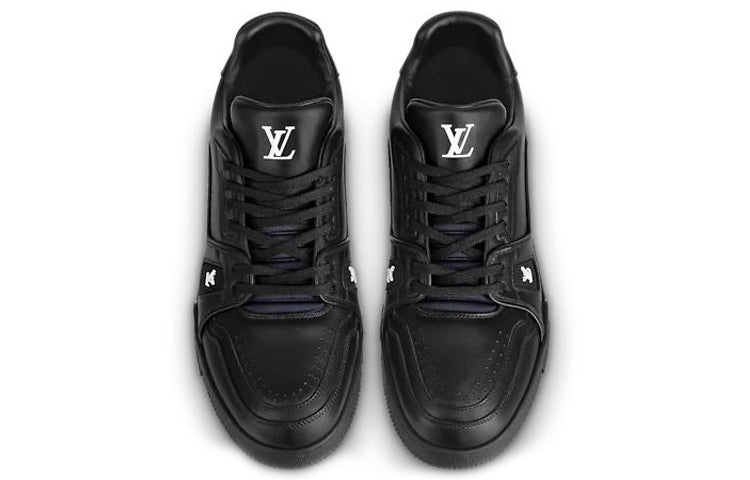 LOUIS VUITTON LV Trainers 'Black' 1A9AFU - 2