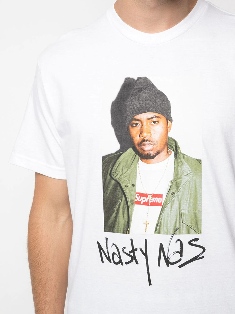 Nasty Nas print T-shirt 5