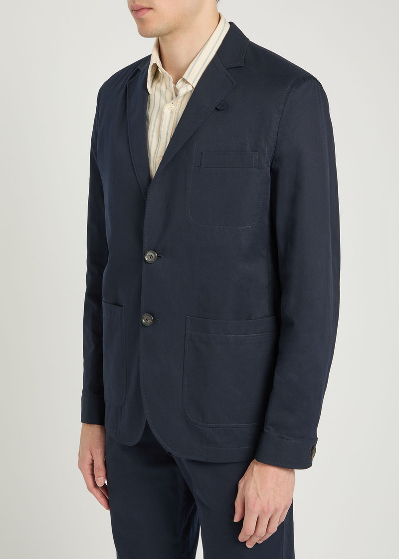 Oliver Spencer Oliver Spencer Theobald Cotton Blazer outlook