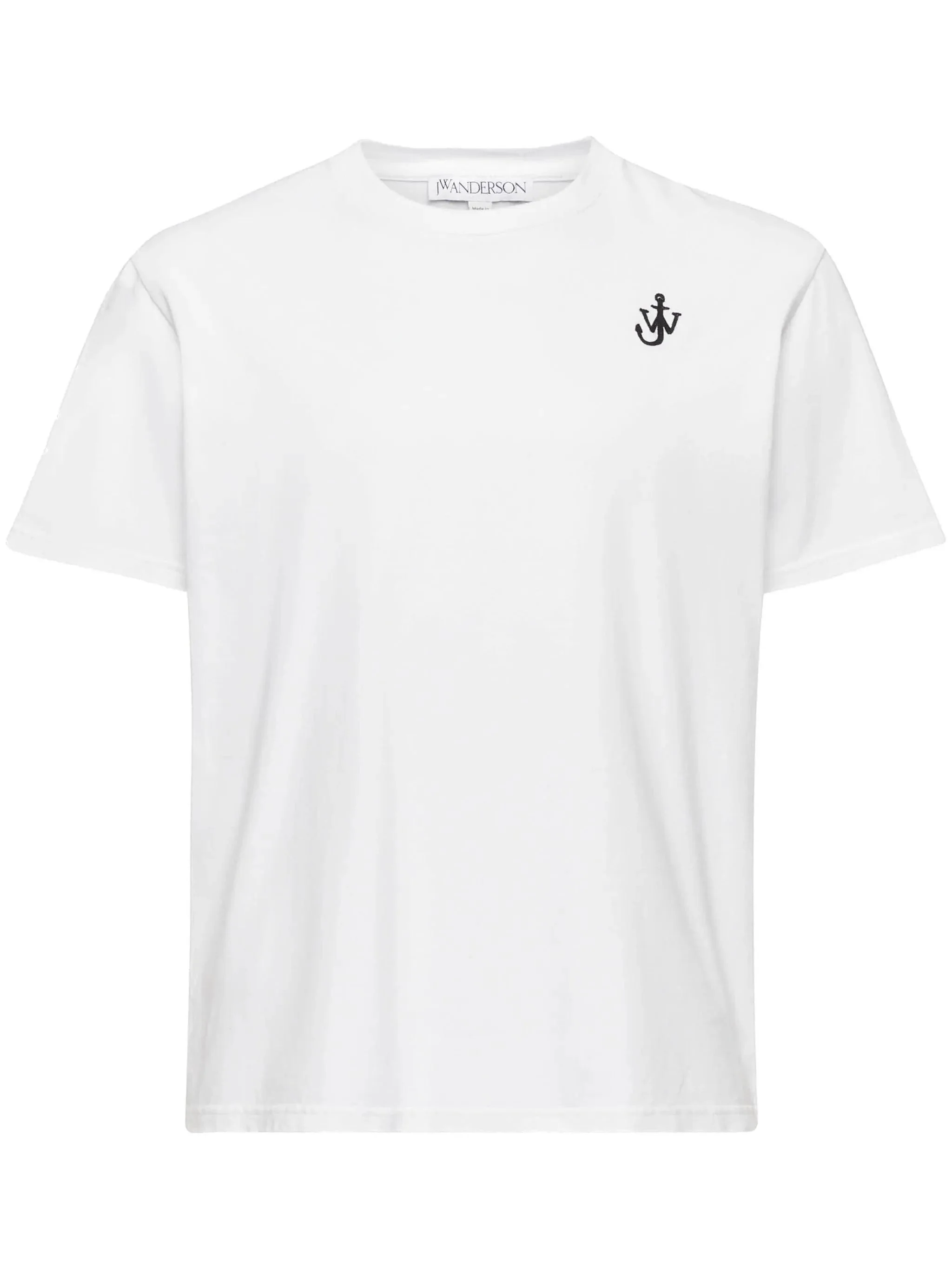 Anchor-embroidered T-shirt - 1
