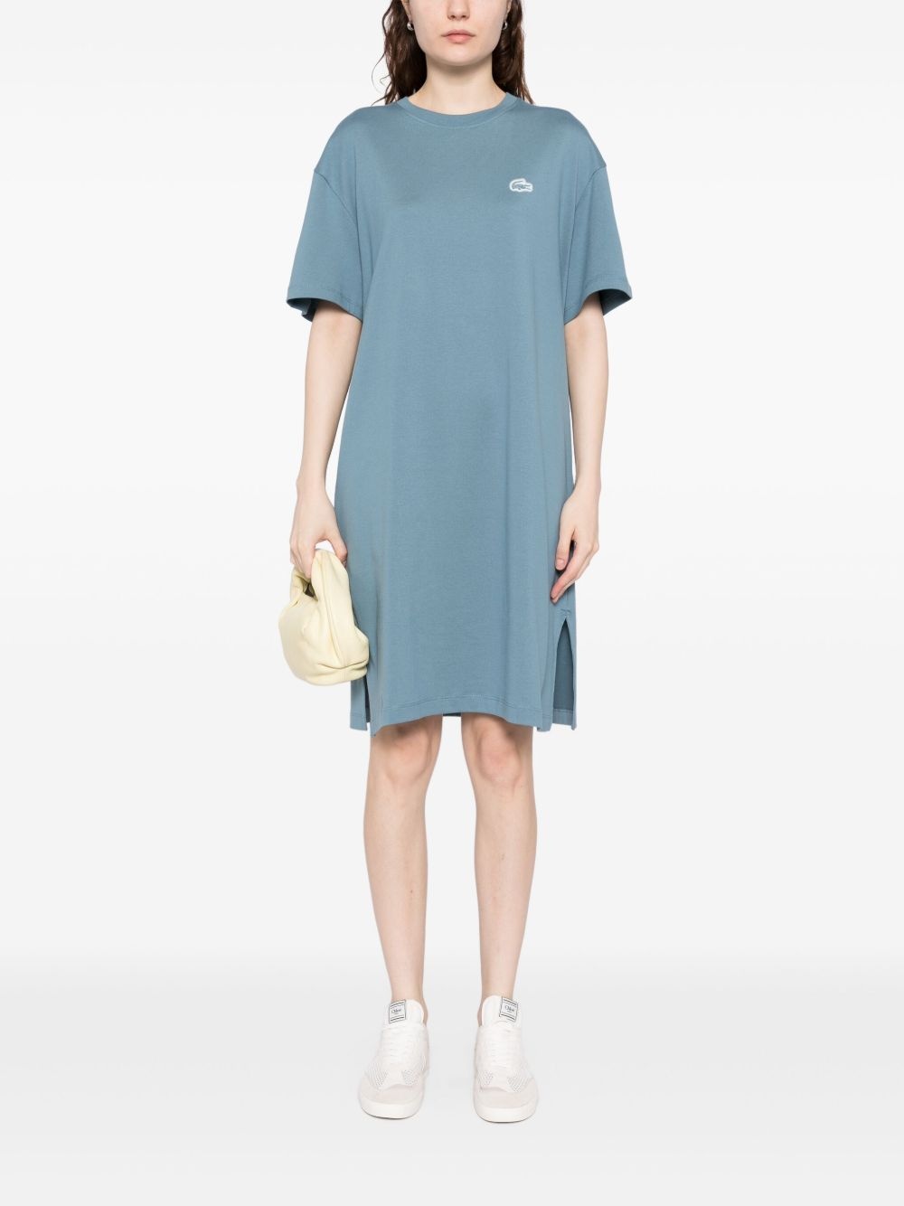 cotton-jersey T-shirt dress - 2