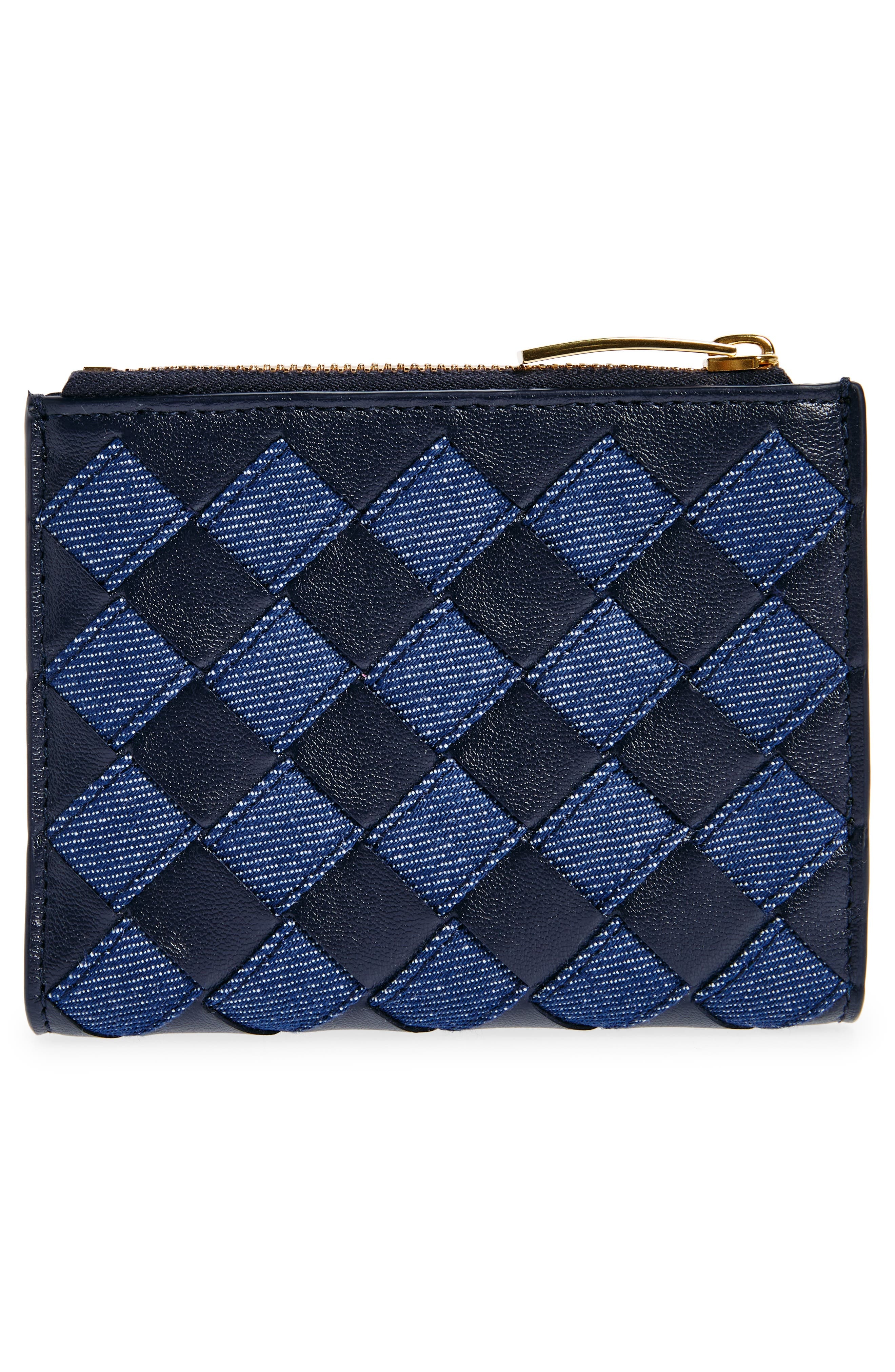 Small Intrecciato Bifold Zip Wallet - 4