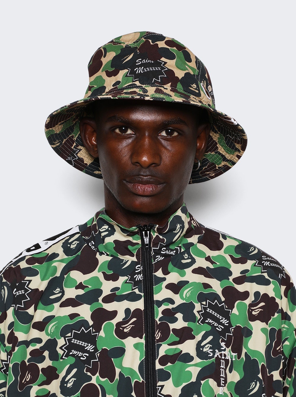 X A Bathing Ape Bucket Hat Camouflage - 2