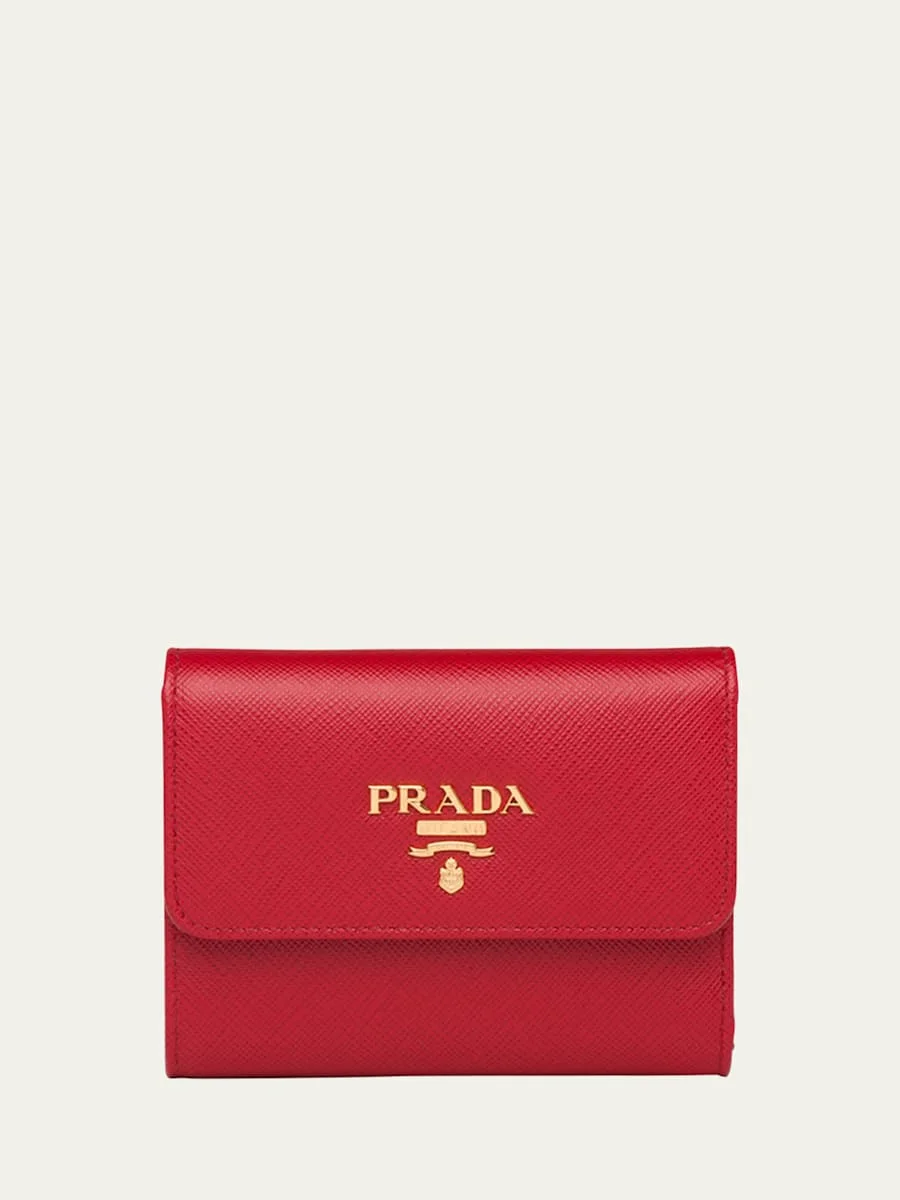 Trifold Leather Wallet - 1