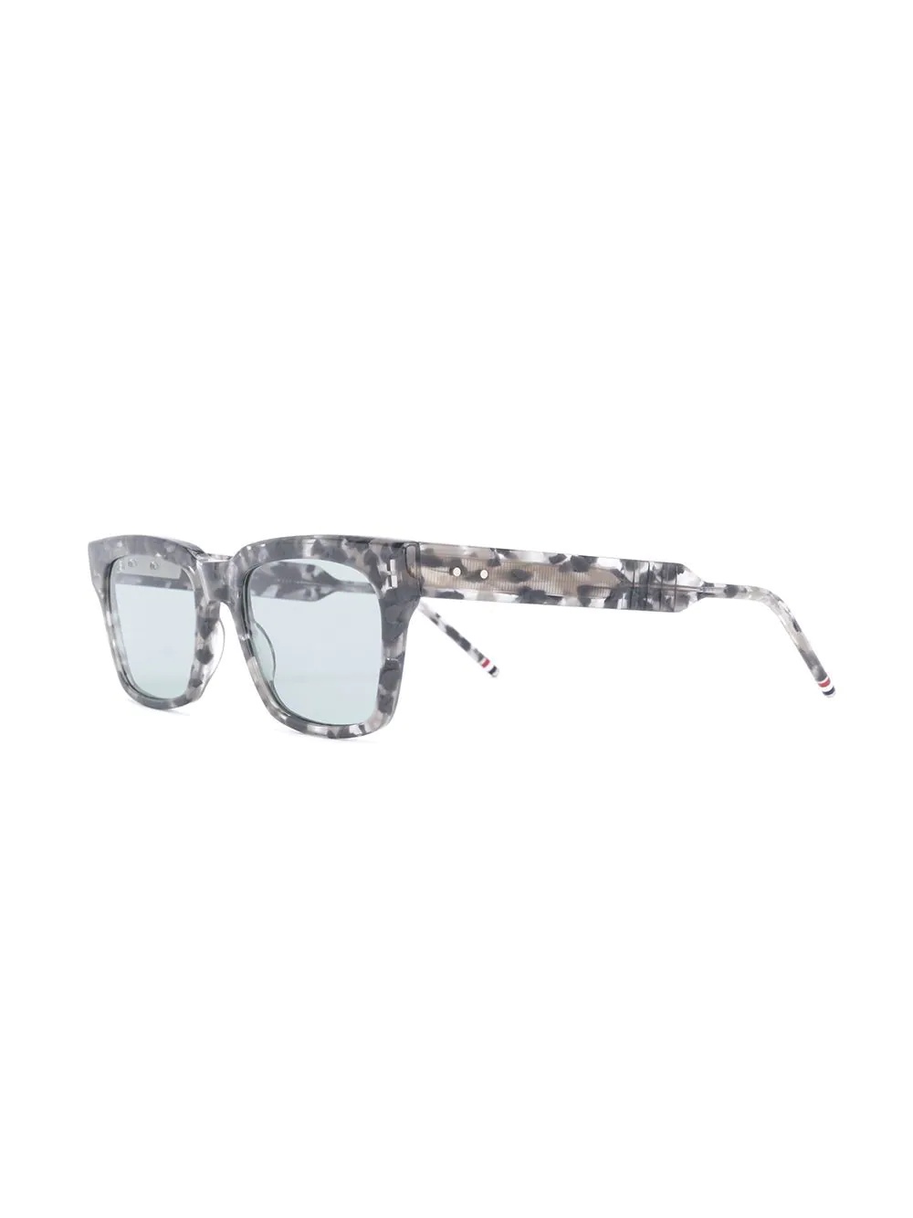 THOM BROWNE EYEWEAR TBS418 GREY TORTOISE 04 UVA AND UVB SOLAR FILTERS/Acetate - 2