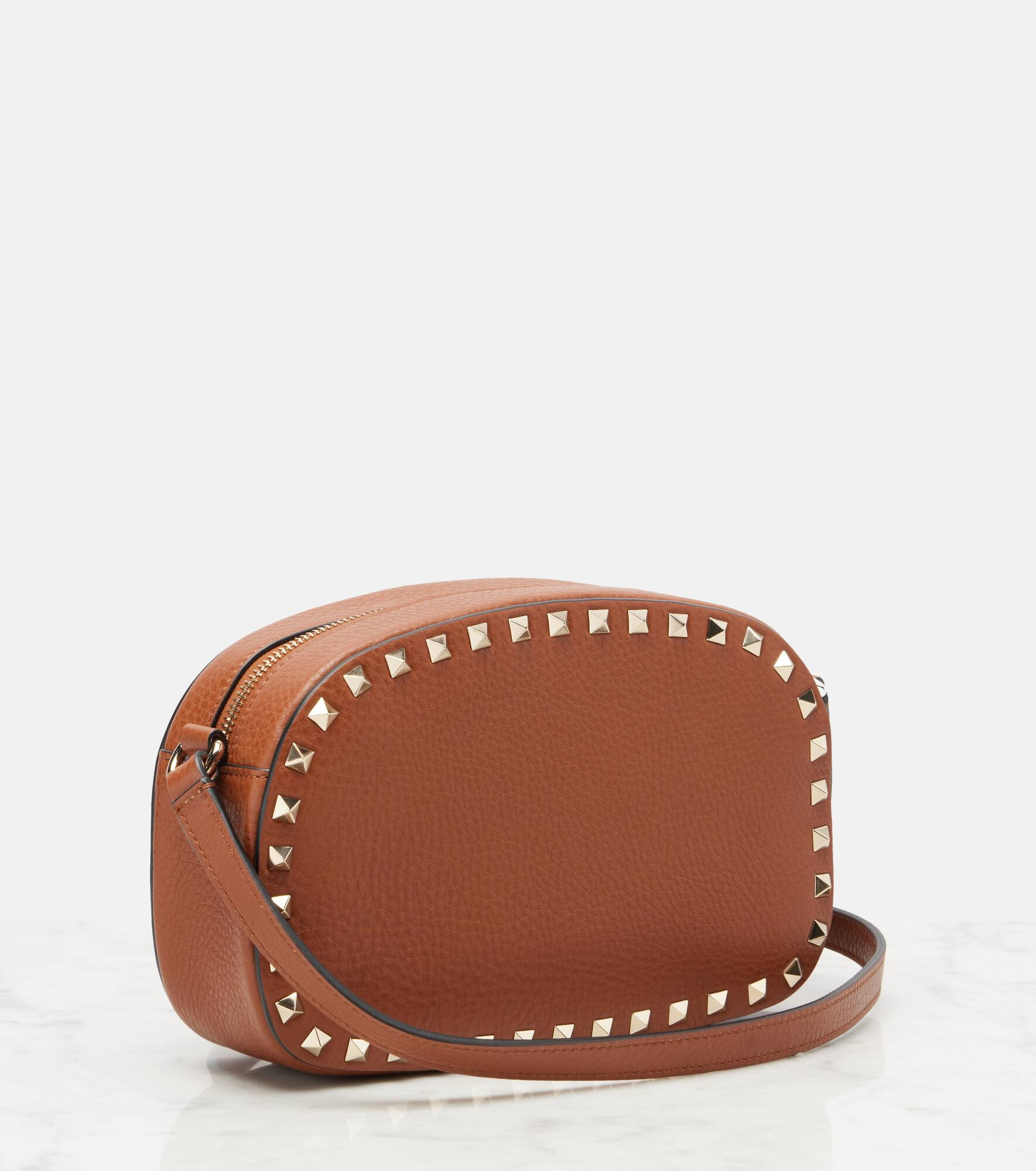 Rockstud Small leather shoulder bag - 4