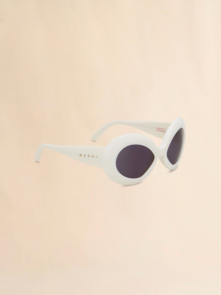 CREAM LAKE OF FIRE SUNGLASSES - 3