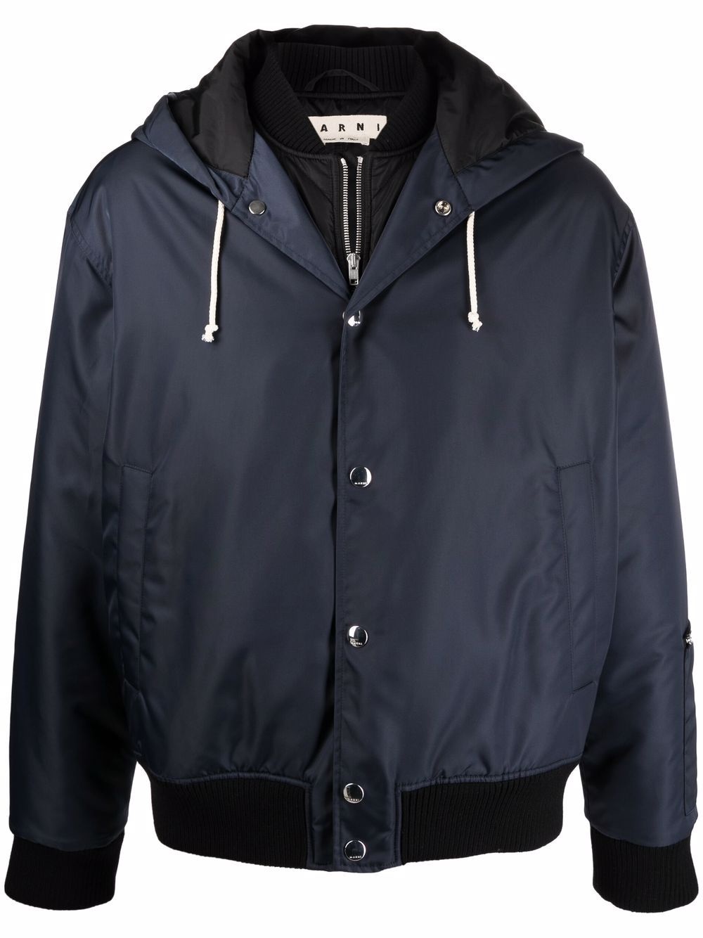 lightweight hooded jacket - 1