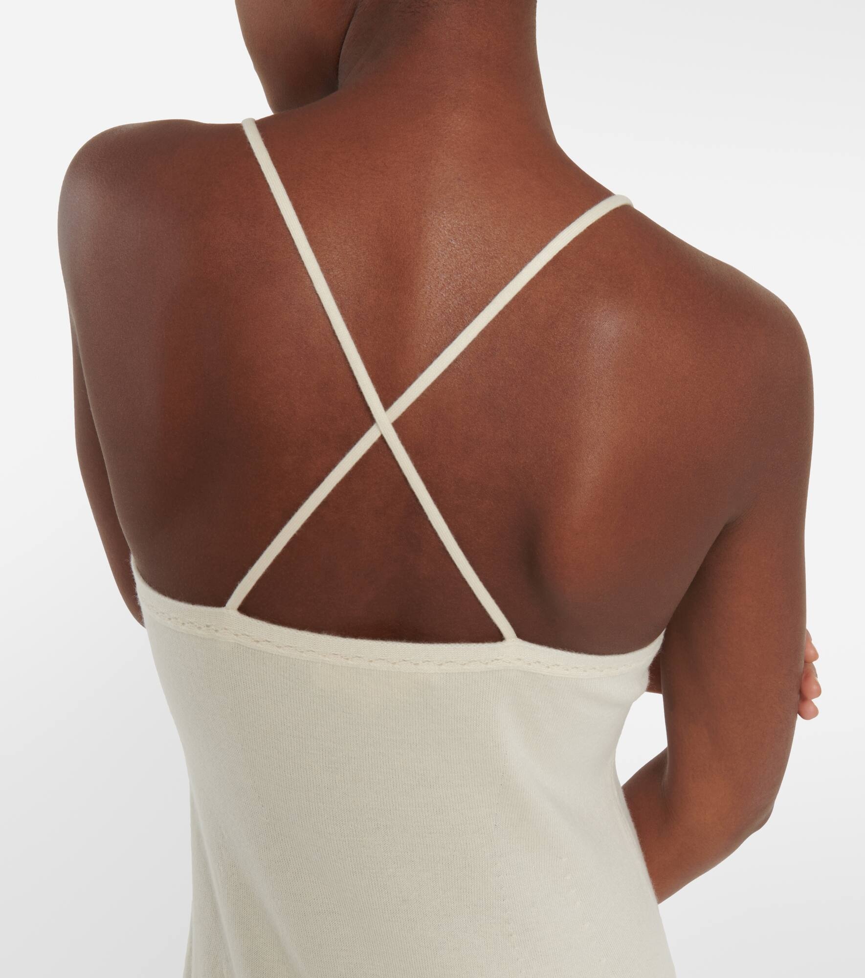 Ajour cashmere midi dress - 5